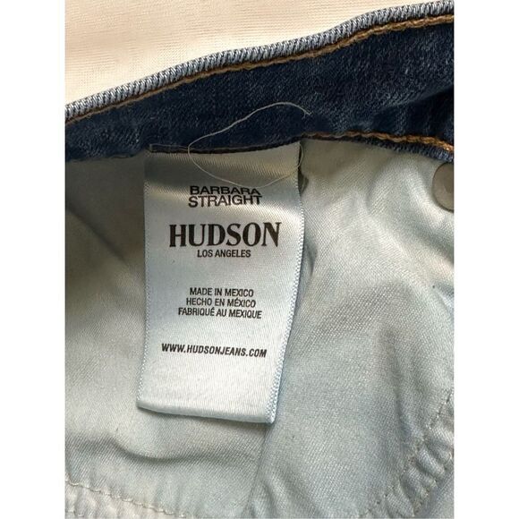 Hudson Women’s Barbara Straight-Leg Ankle High-Rise Jeans Size 29 - Picture 9 of 11